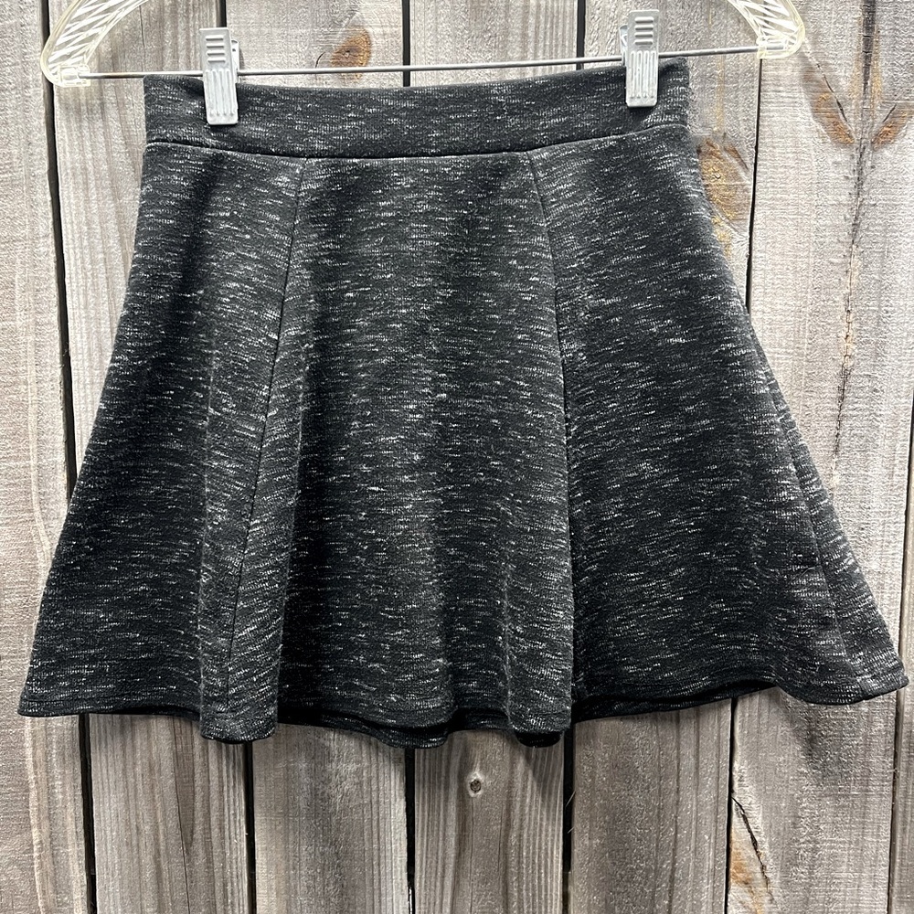 Imperfect Y2K style mini skirt‎ small Aeropostale heathered skirt stretchy 2015